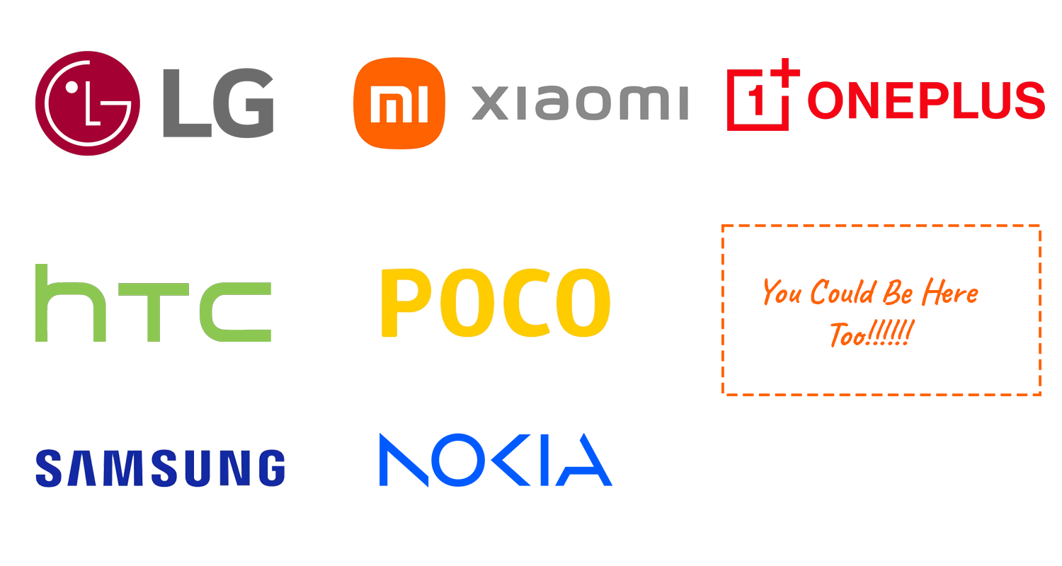 Brands I've worked with